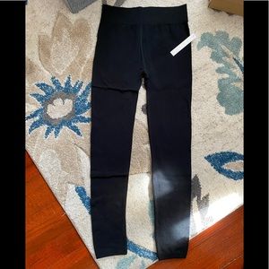 Brand new, ones size fits all, black stretch leggings